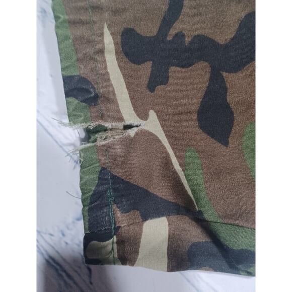 PLA JAC Jacket Mens L Camo Shacket Lightweight Vintage 60s Made In USA - Picture 4 of 5